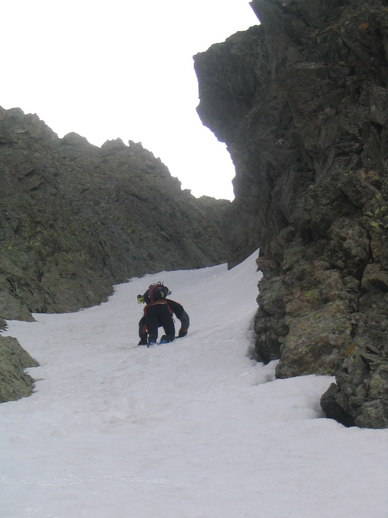 Pointe de l'Ifala , couloir NW
