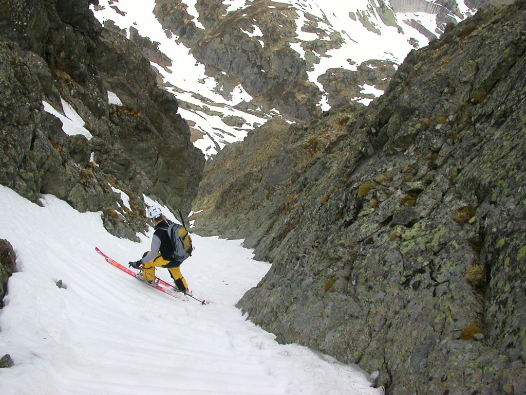 Pointe de l'Ifala , couloir NW