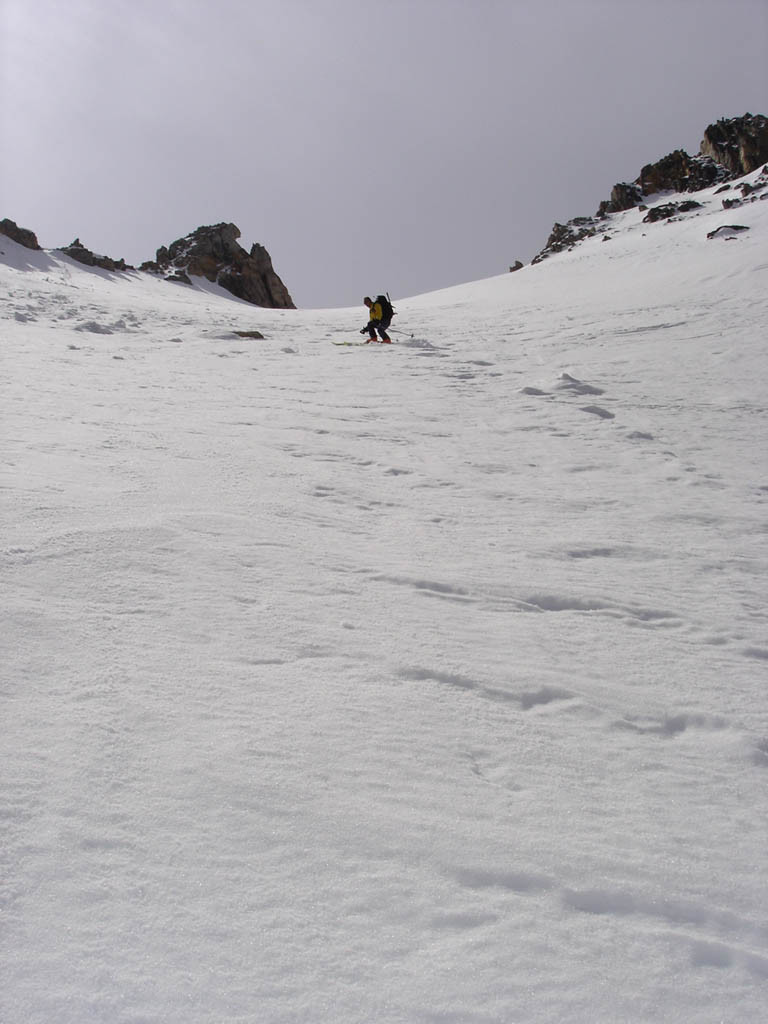 Pic de la Moulinière couloir nord