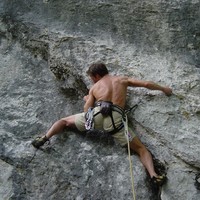 R.Pirali dans "Fishcale" à "L'An 2000" à Orvin, Suisse.