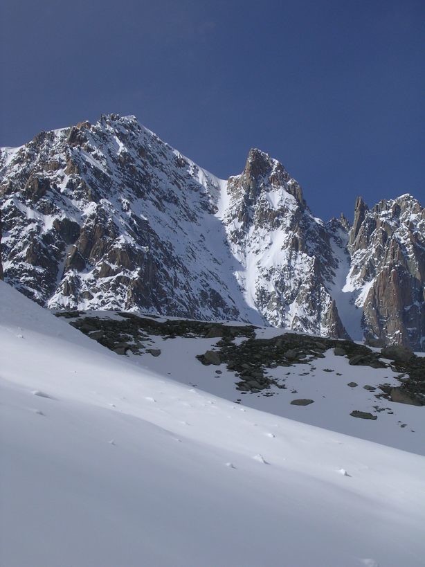 Aiguille Verte: le couloir Whymper