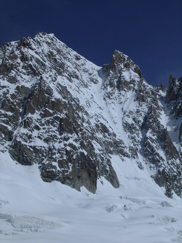 Aiguille Verte: le couloir Whymper