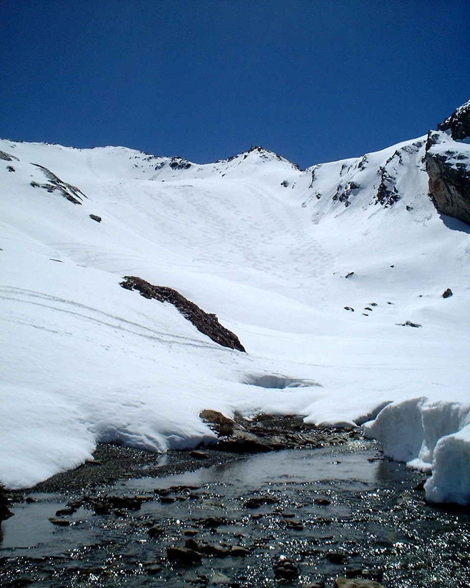 Col des Fours - Descente (peu avant le Refuge du Fond des Fours)