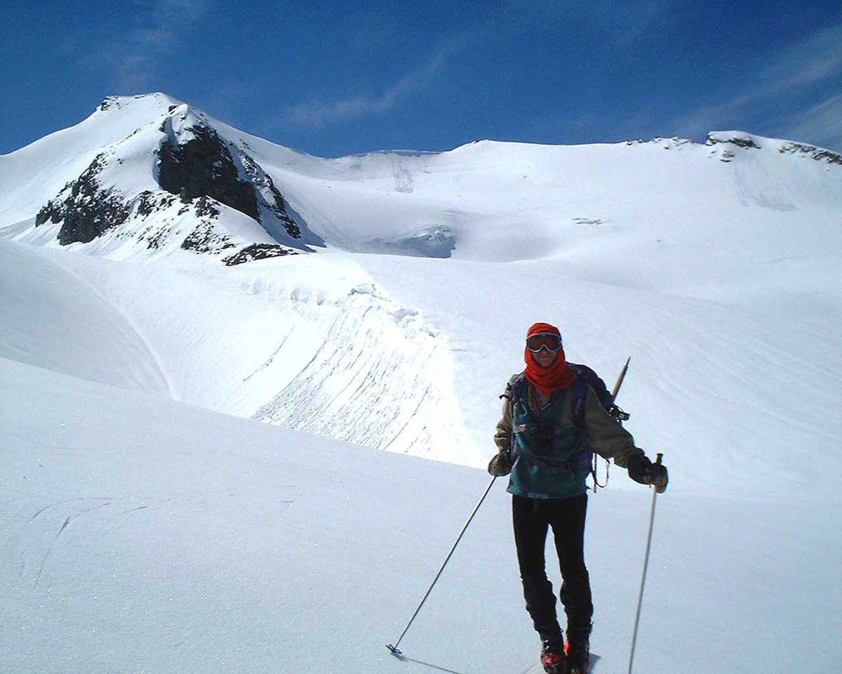 La grande Aiguille Rousse (vue lors d'une descente du Col D'Ouin)