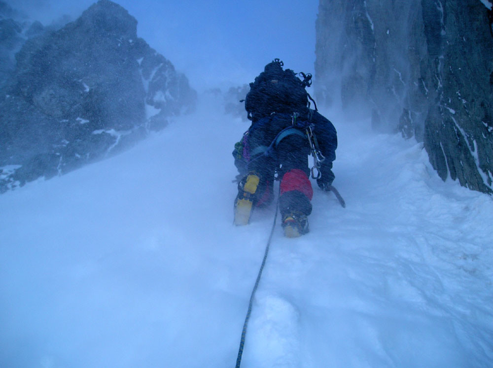 Passage du col Emile Pic