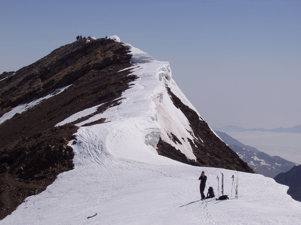 arête sommitale du Campbieil