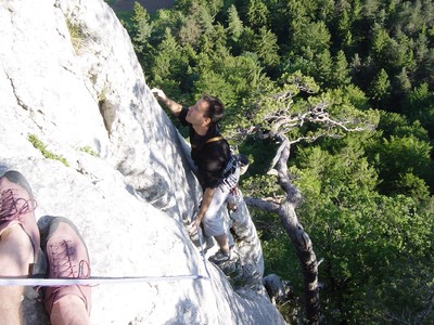 P.Schaad dans "La Nostalgique" à Bonnes Fontaines, Suisse.