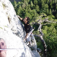 P.Schaad dans "La Nostalgique" à Bonnes Fontaines, Suisse.