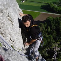 P.Schaad dans "La Nostalgique" à Bonnes Fontaines, Suisse.
