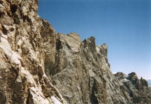 Les arêtes de la Meije...