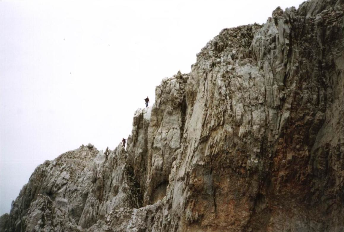Sur l'arête de la Mamule