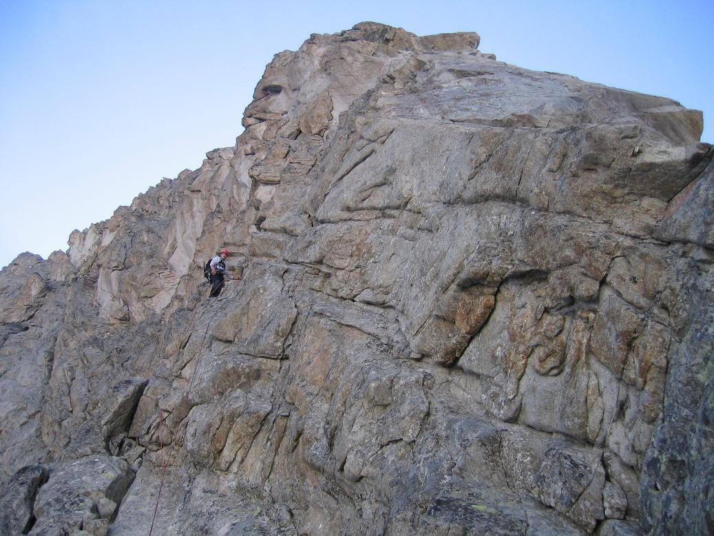 Arête W du Pic N des Cavales