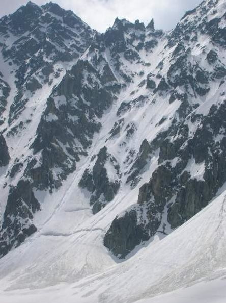 Couloir nord du col W de la Pyramide