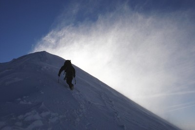 Arête sommitale de la Grande Casse.