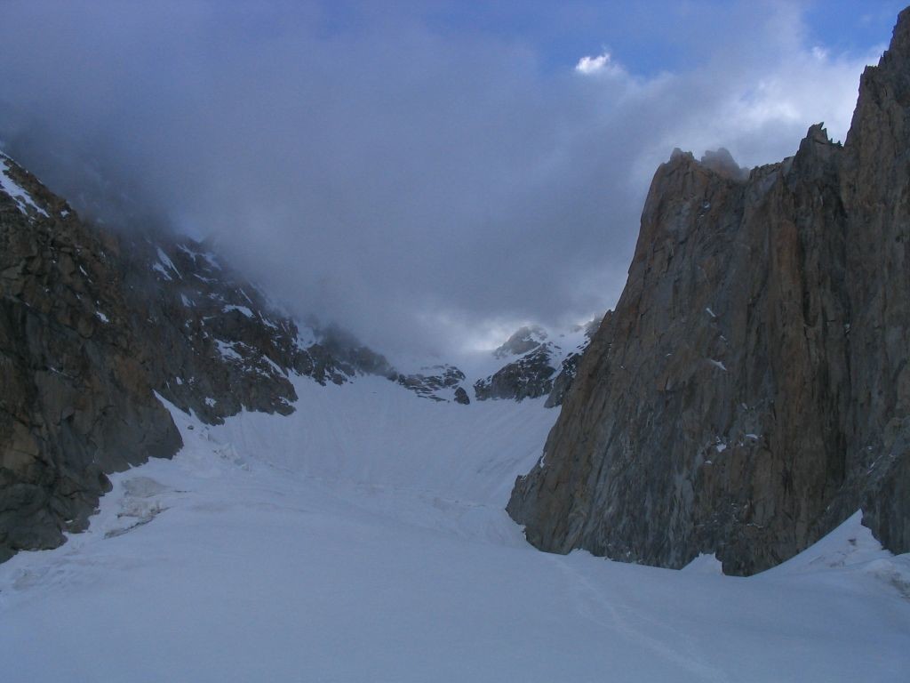 Aiguille d'Argentiere - Glacier du Milieu