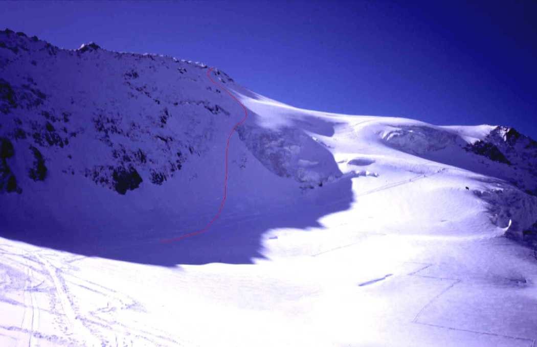 Mt. Pourri - face NW
