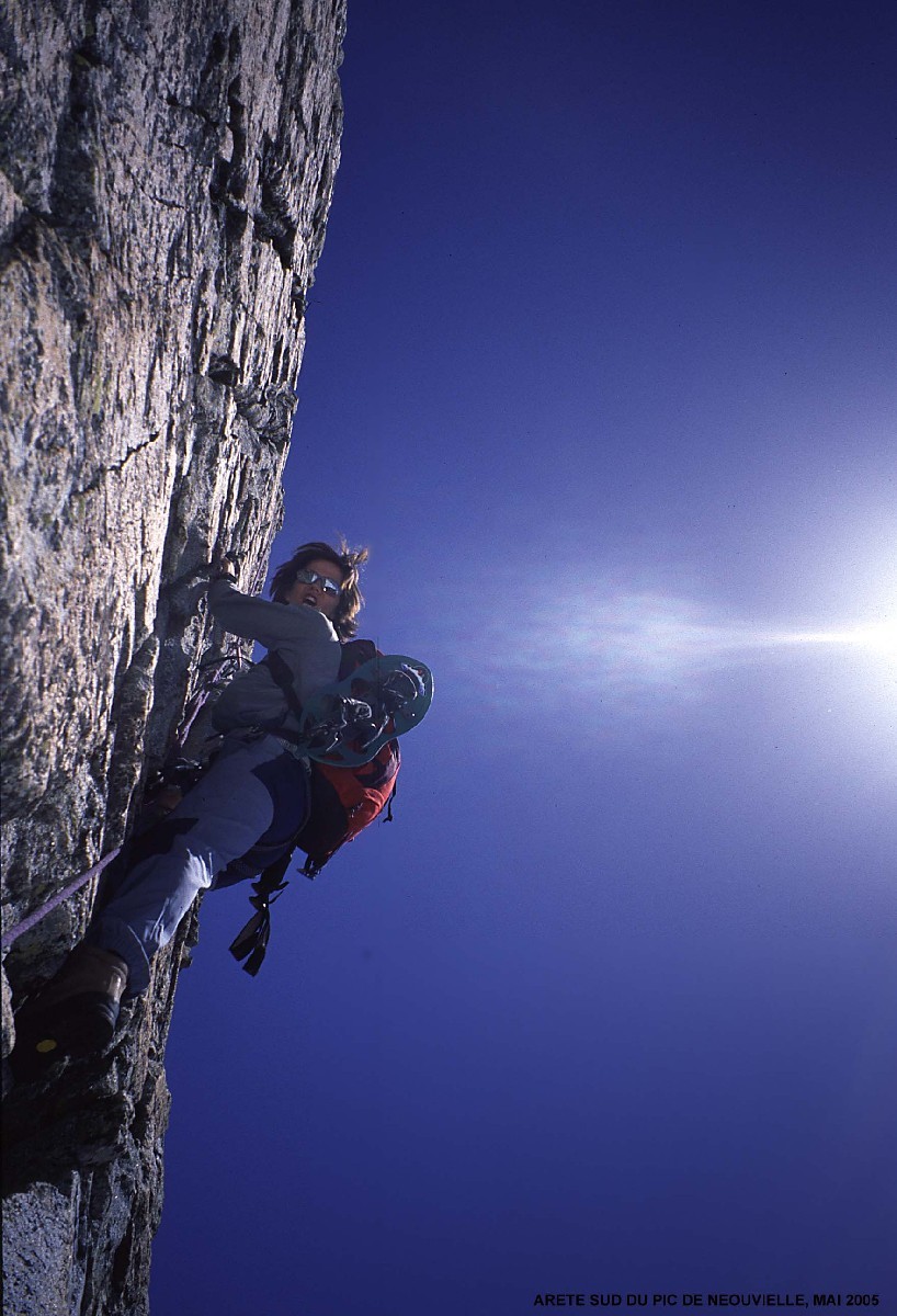 Arête des 3 Conseillers au Neouvielle