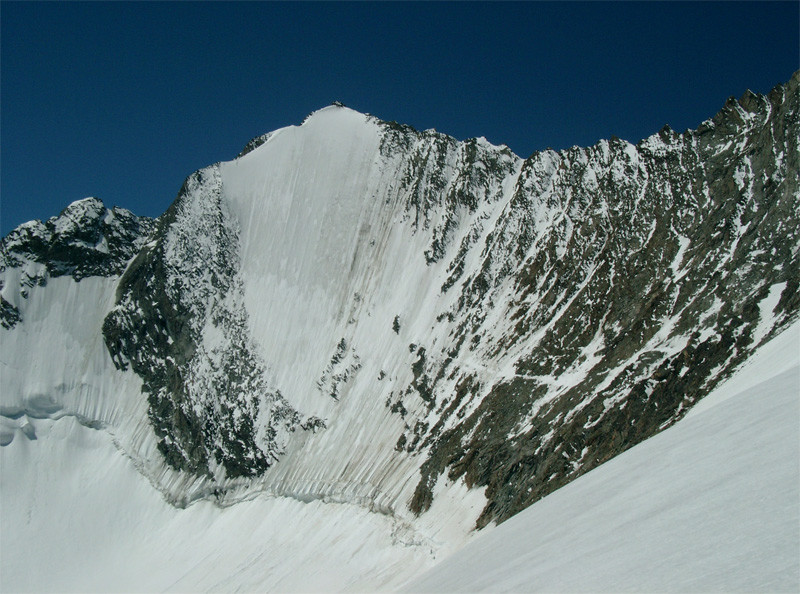 Face nord de la Lenzspitze