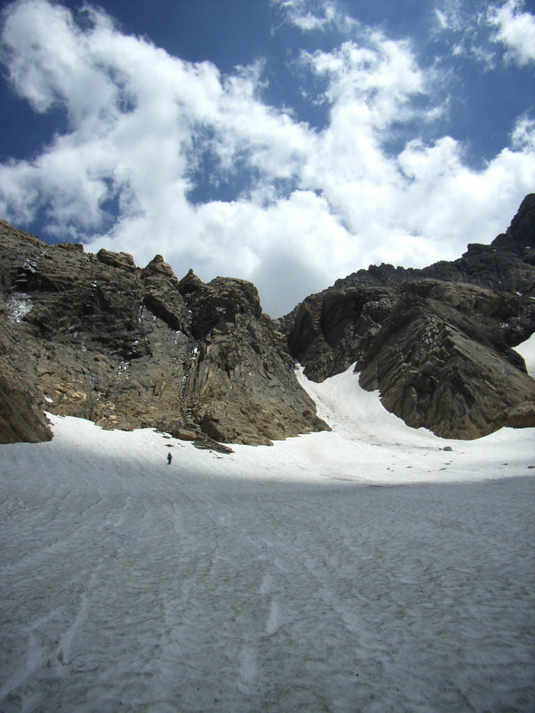 descente de la barre apres le col des astazous