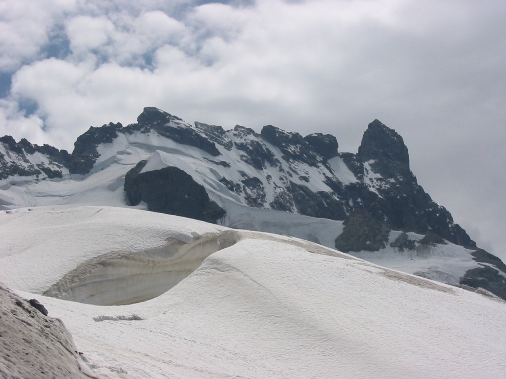 Traversé de la Meije : Les arêtes depuis l'Aigle
