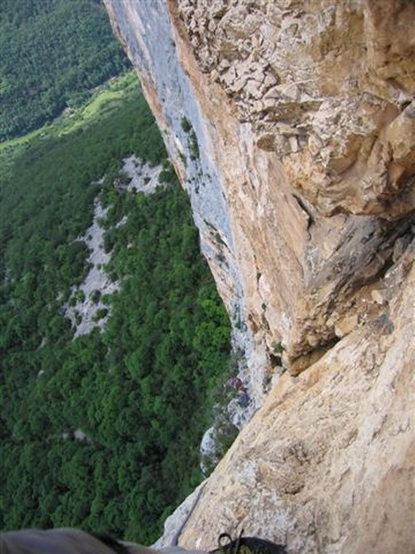 Falaise de Presles depuis "Nid d'Aigle"
