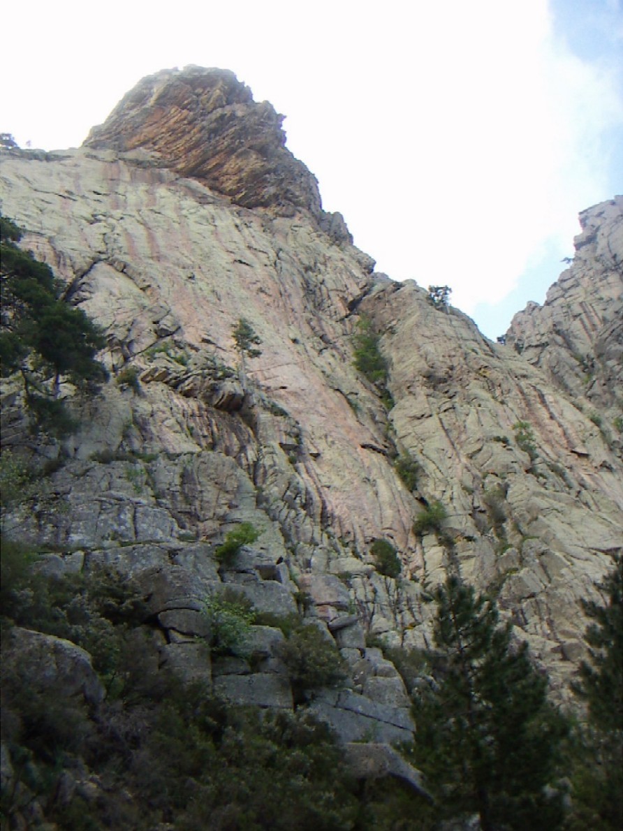 Le Miroir (u Specchju) vu du couloir de descente