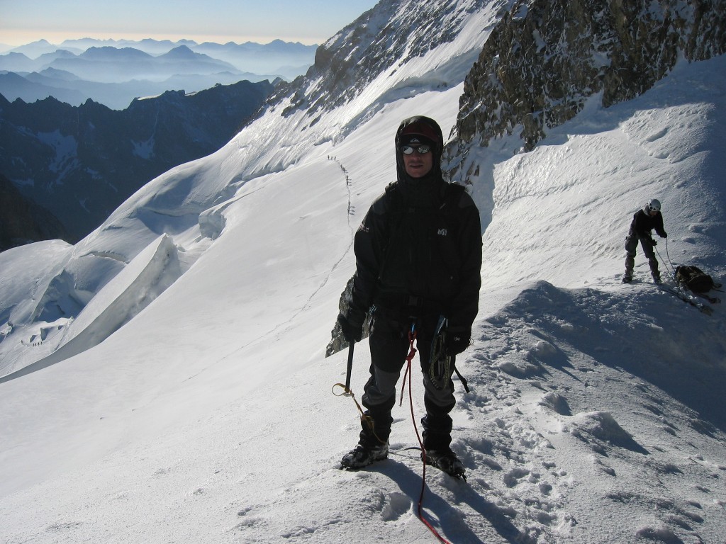 vue sur les dernières cordées