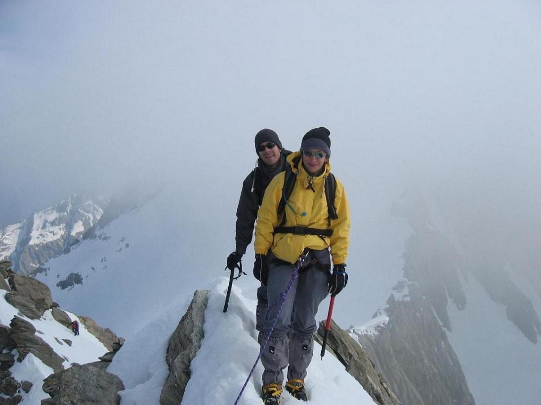 Sur l'arête de la Bérangére
