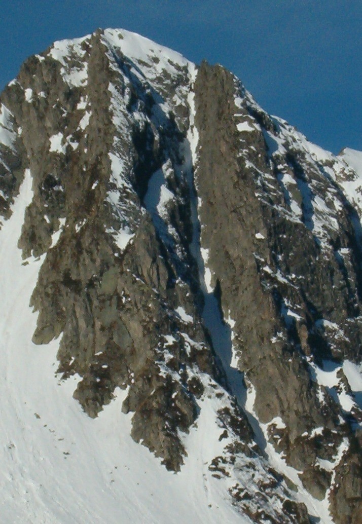 Versant Nord du Mouchillon - Détail