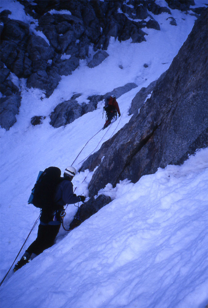 Dans le couloir menant a la brèche sans nom