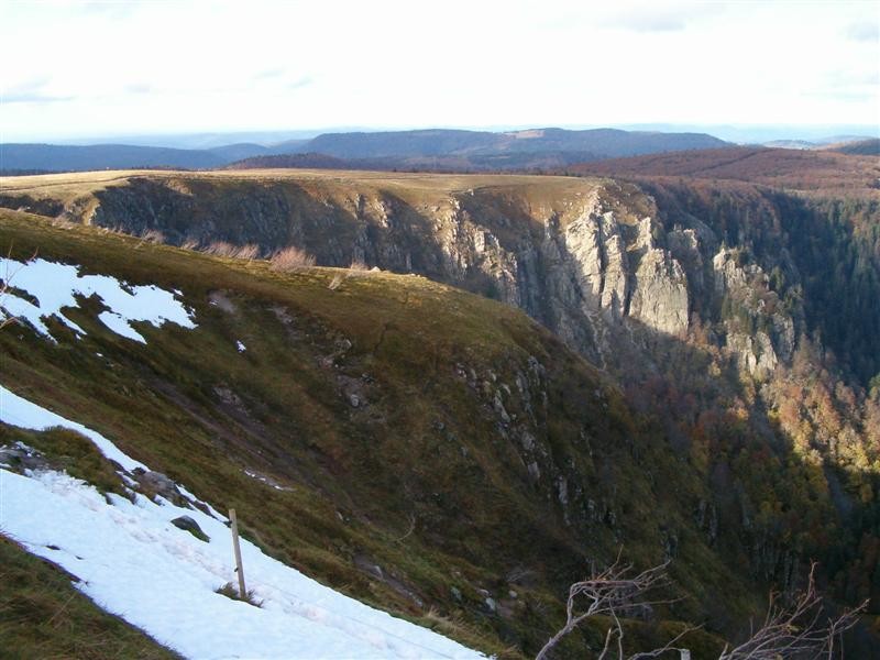 Martinswand depuis lamontée vers le Hohneck