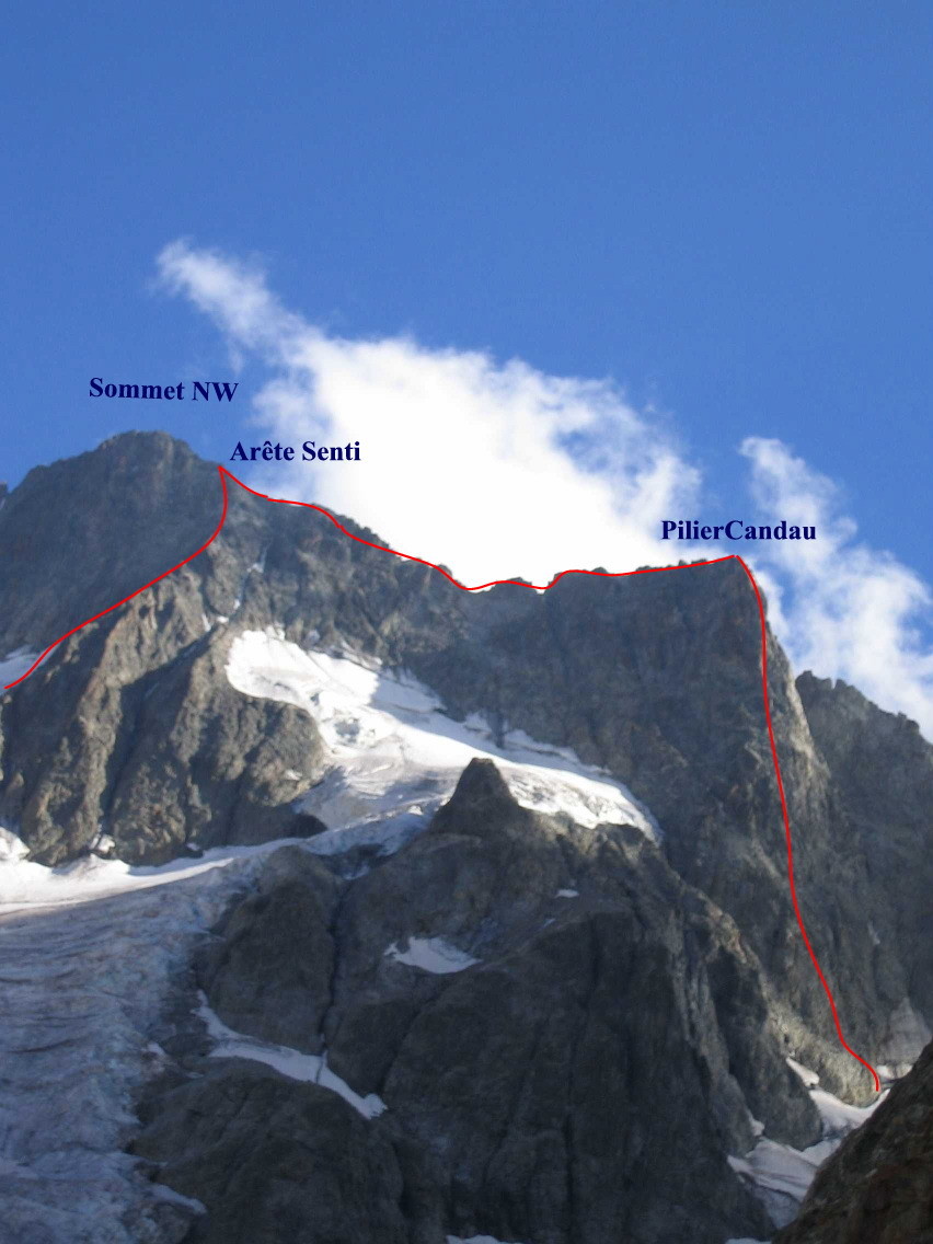 Les Bans: Pilier Candau - Arête Senti