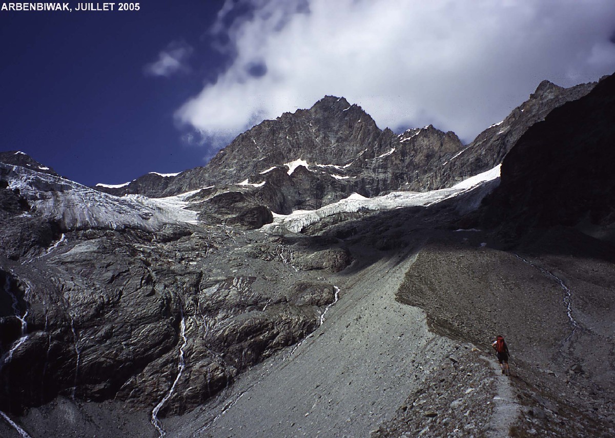 Montée à l'Arbenbiwak