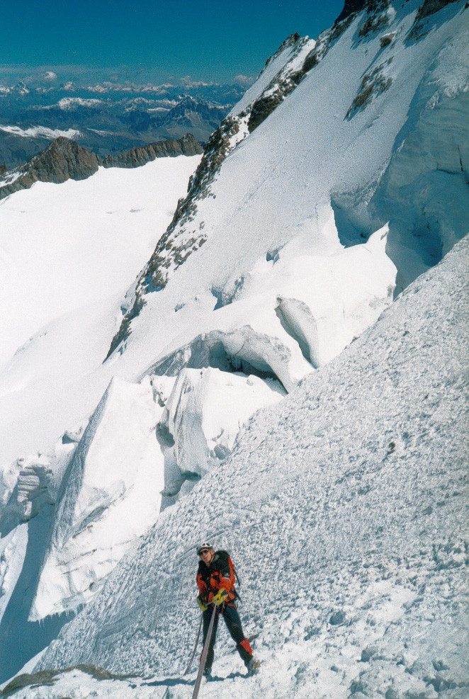 Lolo, descente du pic de la grave