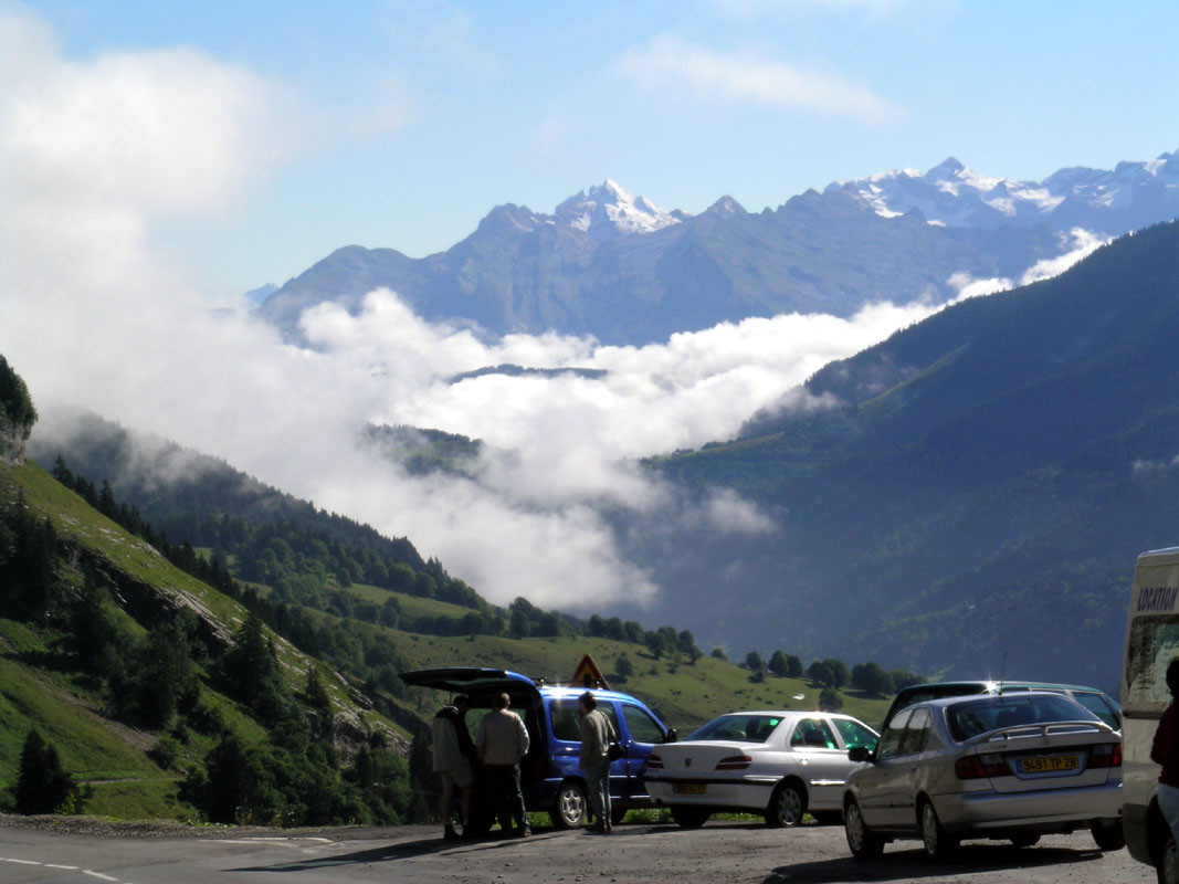 parcking col de la colombiere