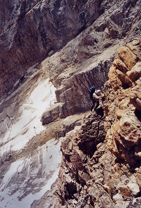 Glacier Carré par l'arête W