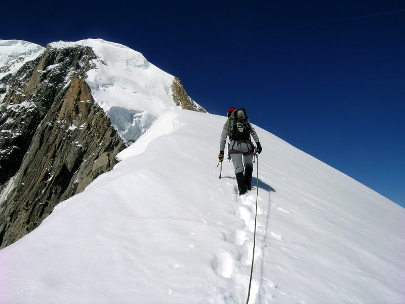 Sur les pointes Lachenal