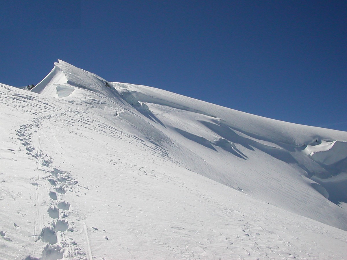 Mont Blanc du Tacul, voie contamine Grisolle