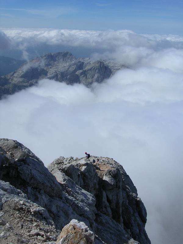 Sous le sommet du Triglav