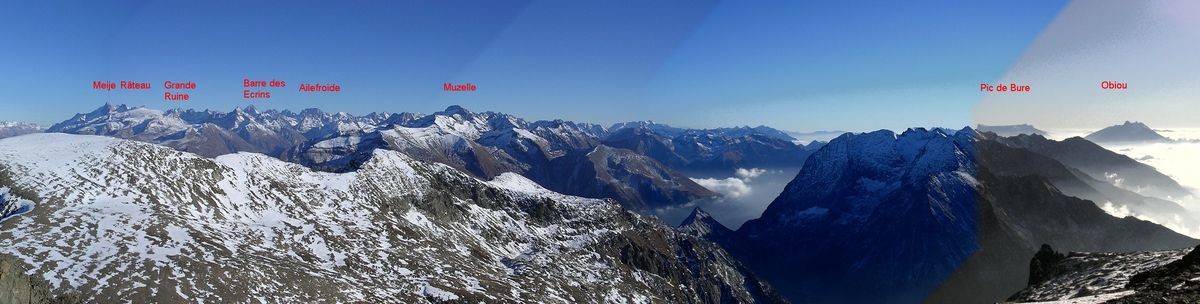 Taillefer, panorama partie "centrale"