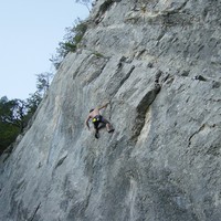 Hans-Christian dans "Caprice des Dieux" au secteur "Vachkiri" à Plagne, Suisse.
