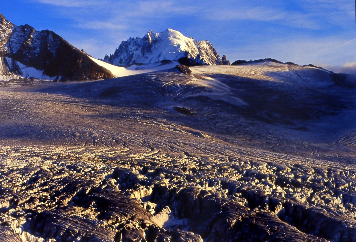 L'aiguille Verte, reine du Mont Blanc