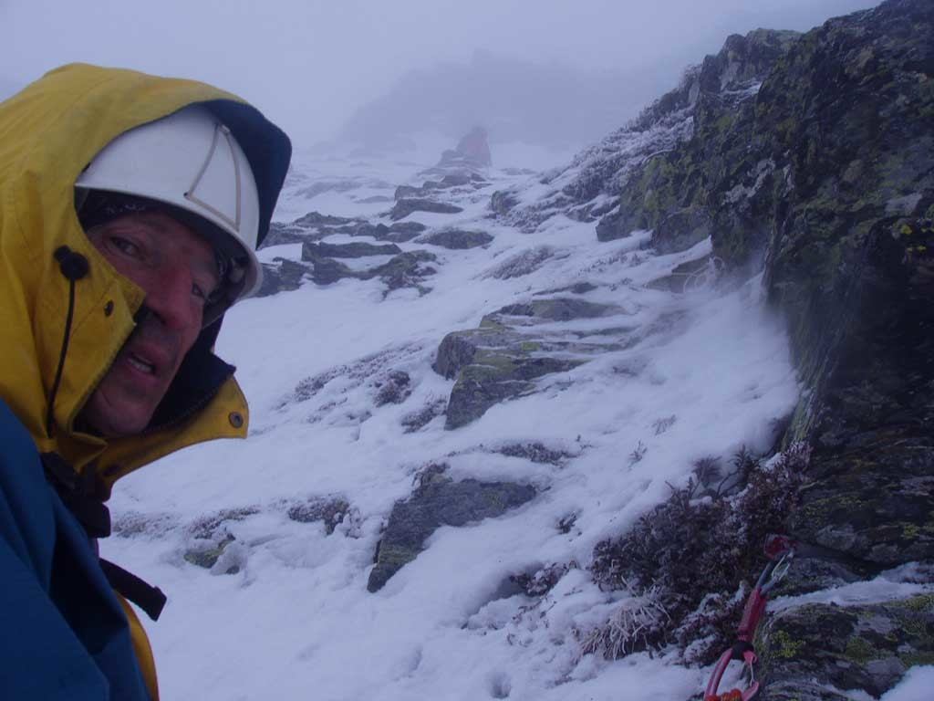 première longueur du couloir de sortie