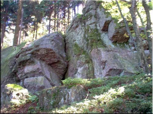 Blocs du Col du Rideux à Heyd
