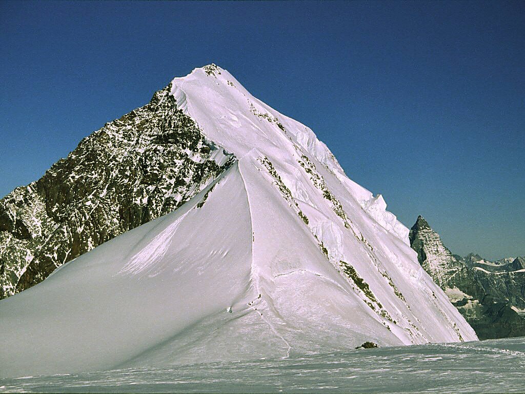 Lyskamm Orientale: cresta E dal Lysjoch