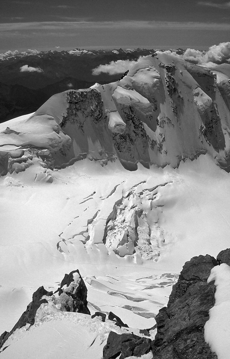 Lyskamm Orientale: versante Nord