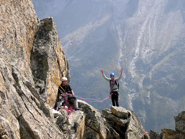 Cresta Sud dell'Hochschijen 4 sett. 2005