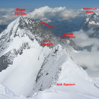 Via Normale all' Eiger Sudgrat