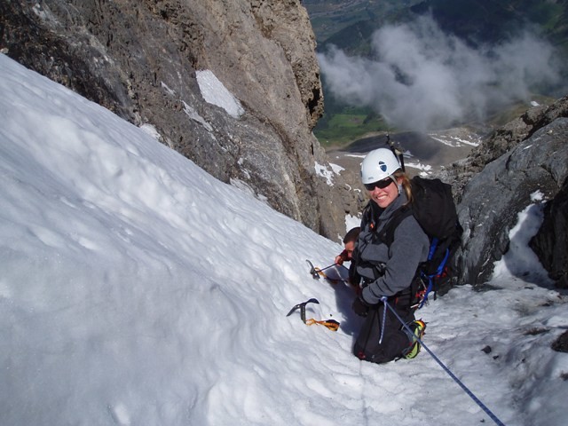 Couloir des Doigts. Dents du Midi