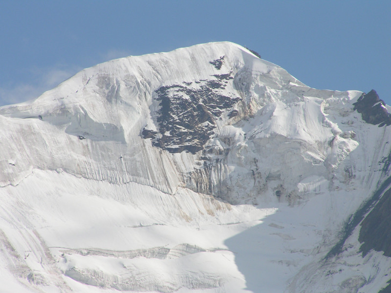 Seracco sulla nord del San Matteo